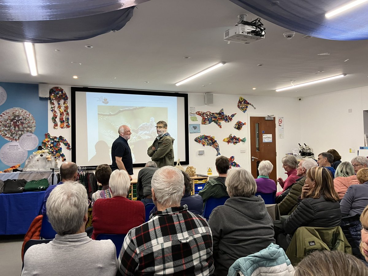 The first in person talk for this years #Migweek starts with Richard Baines from <a href="/YCNature/">YorkshireCoastNature</a>