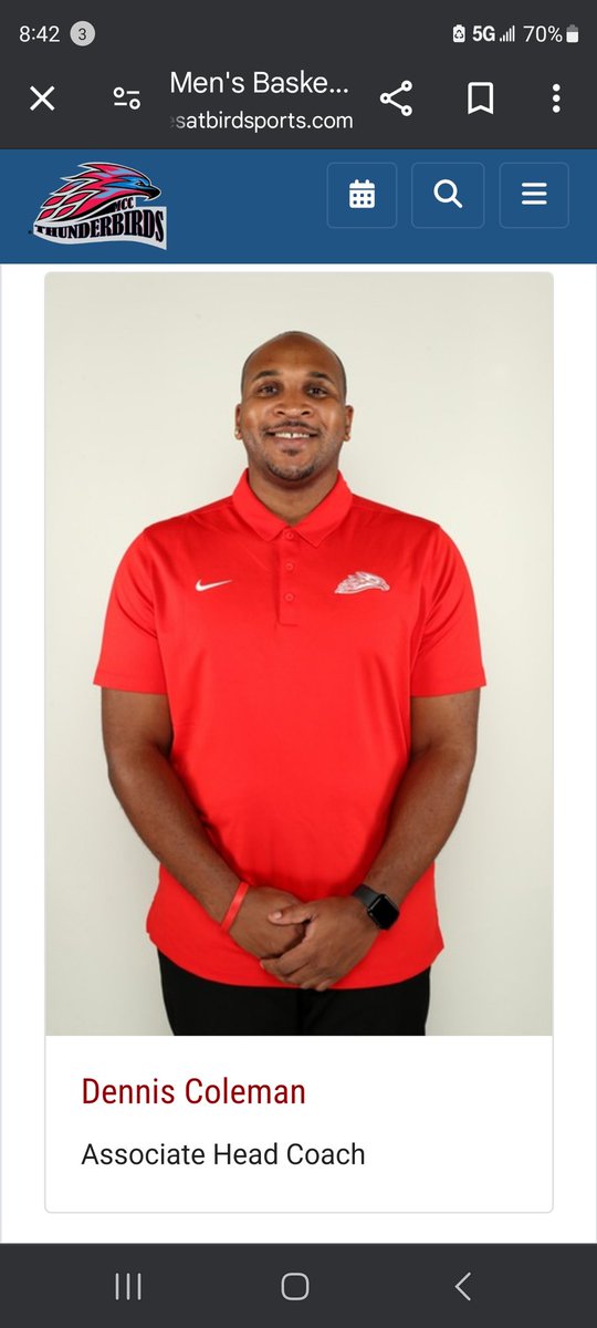 Coach Lester Neal (@lesterballer) on Twitter photo Happy to announce that I've named <a href="/coachcoleman31/">Dennis Coleman</a> my Associate Head Mens Basketball Coach here at <a href="/TBird_Athletics/">Mesa Thunderbirds Athletics</a>. Coach DC has a deep passion for the game & is ready to be in that 1st seat. Dennis played here at Mesa in 05-06. <a href="/CameronCenters/">CAM</a> <a href="/MesaCCMBB/">MesaCC Men's Basketball</a> 😤😤😤😤 #weplayhard Happy to announce that I've named <a href="/coachcoleman31/">Dennis Coleman</a> my Associate Head Mens Basketball Coach here at <a href="/TBird_Athletics/">Mesa Thunderbirds Athletics</a>. Coach DC has a deep passion for the game & is ready to be in that 1st seat. Dennis played here at Mesa in 05-06. <a href="/CameronCenters/">CAM</a> <a href="/MesaCCMBB/">MesaCC Men's Basketball</a> 😤😤😤😤 #weplayhard
