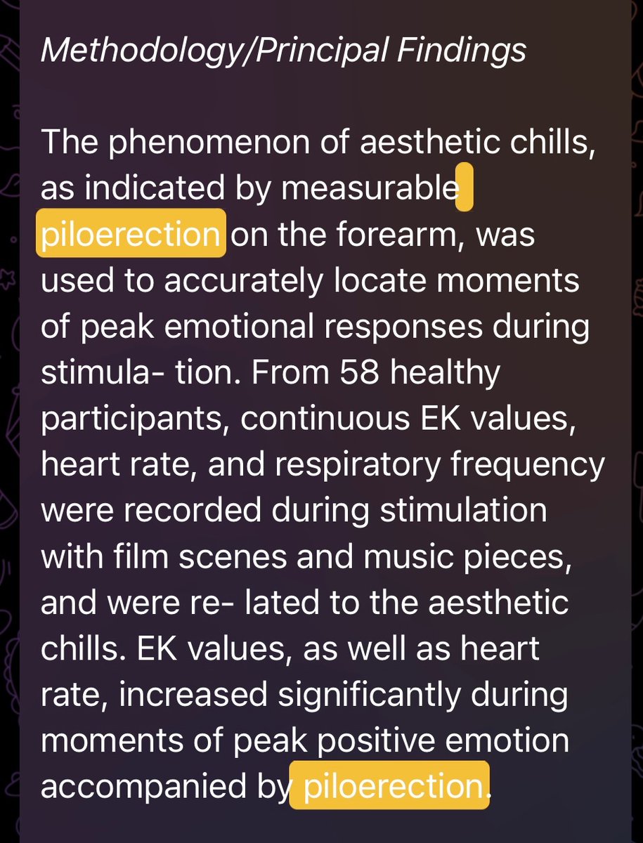 F_K_Factor's tweet photo. The physiological study of emotional piloerection: A systematic review and guide for future research
https://t.co/JtaTpCHu4y
https://t.co/fMG5FueOG4
#Piloerection
#Heart_ICN https://t.co/FuxeBzrp15