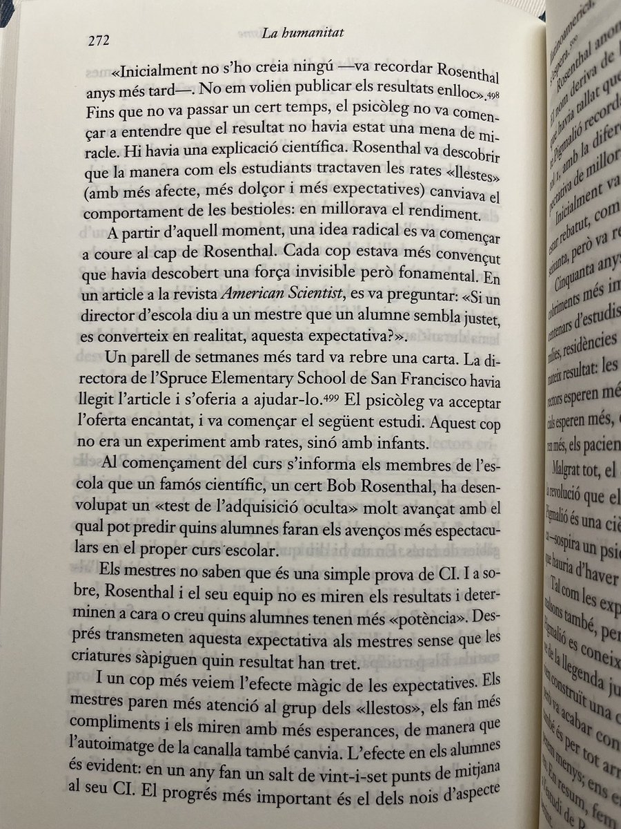 evallory's tweet photo. Els docents que pensen que hi ha força alumnes “malparits”, o que no mereixen estar a l’escola, contribueixen amb el seu biaix al fracàs escolar de molts, com mostren evidències científiques. L’educació universal no va ser concebuda per excloure part de la població; al contrari. https://t.co/EqveQ5zXCX