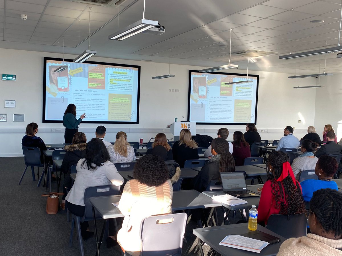 TweetMKA's tweet image. Fun Friday began with a book review of The researchED Guide to Literacy. Takeaways included tips for how we can scaffold our questions to support oracy &amp;amp; a reminder that literacy is not just reading, it’s speaking and hand writing too! #readingforall @researchEDMK @researchED1