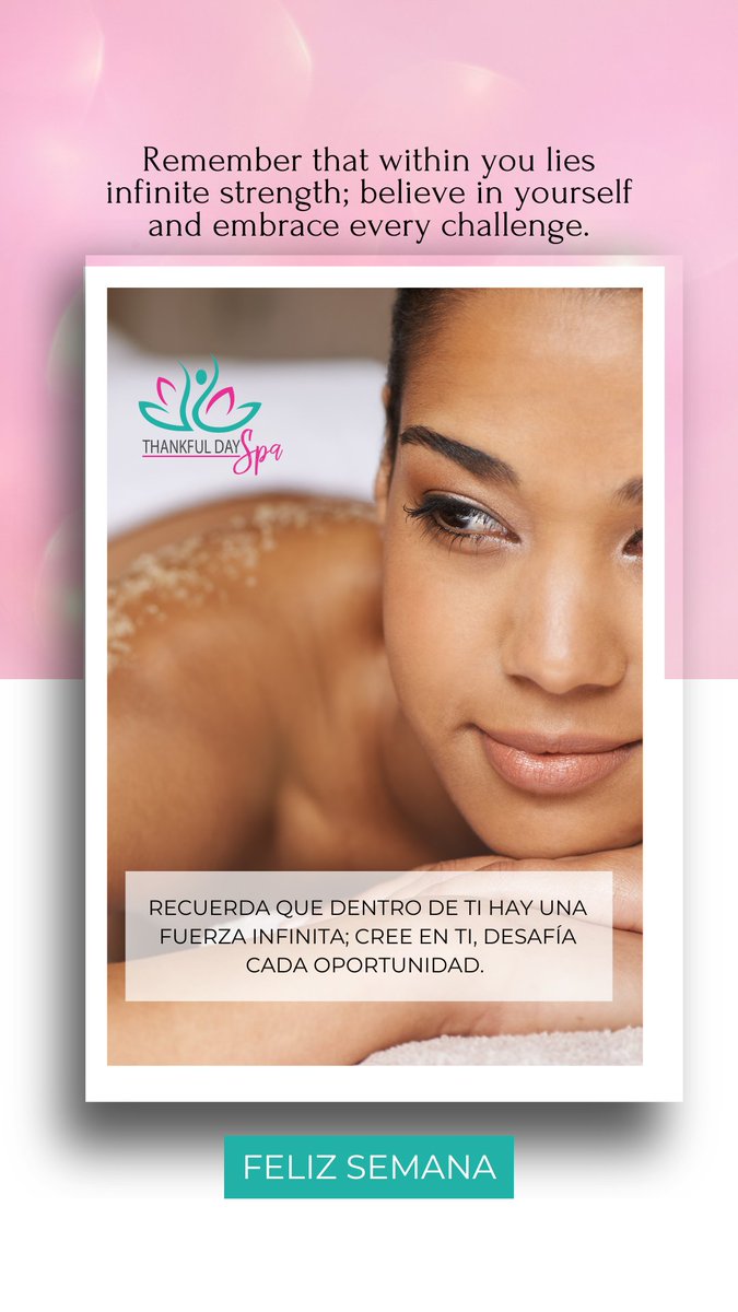 ThankfulDaySpa's tweet photo. 📌Consentimos tu belleza✨ #ThankfulDaySpa https://t.co/mt1jUbrmPH