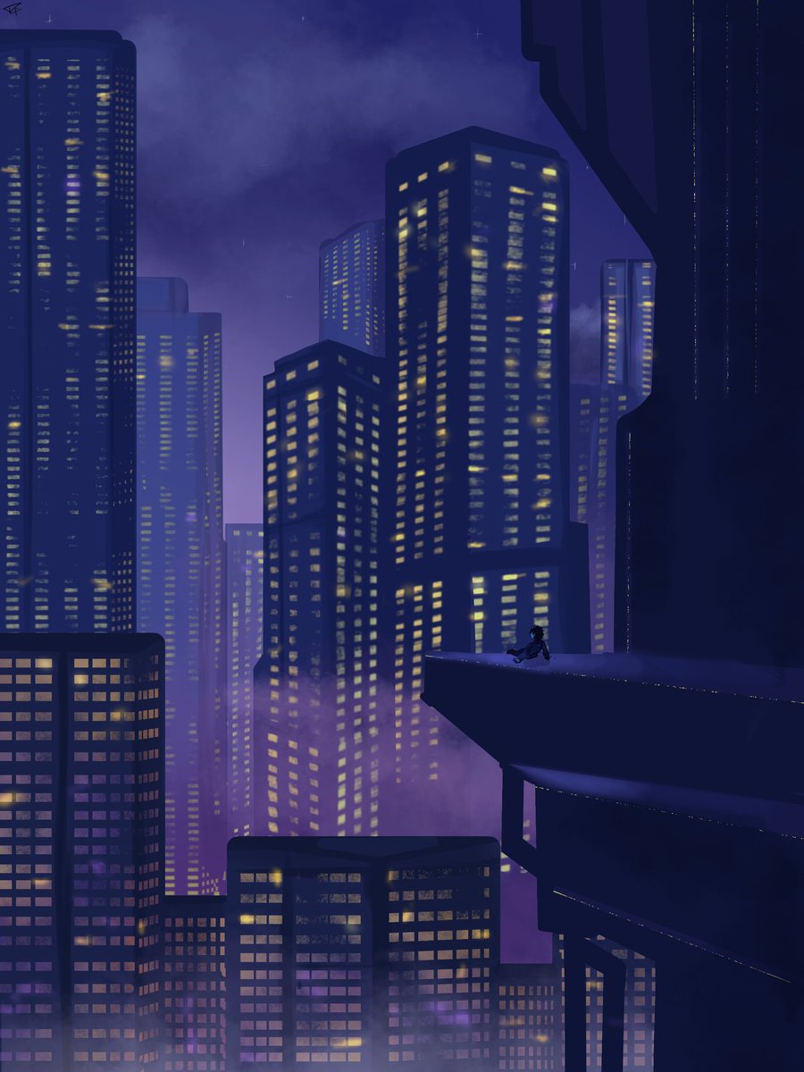 _Just_an_Error_'s tweet image. Chat i heard 4C Talk about lifesteal city... So i drew 4c in a city! :D 

#lifestealsmpfanart #4cvitfanart
