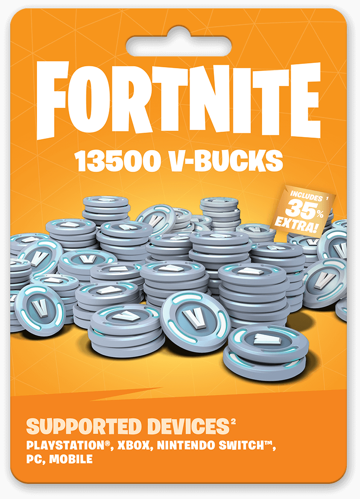 You can also choose 13.5k vbucks!!

❤️ And 🔁