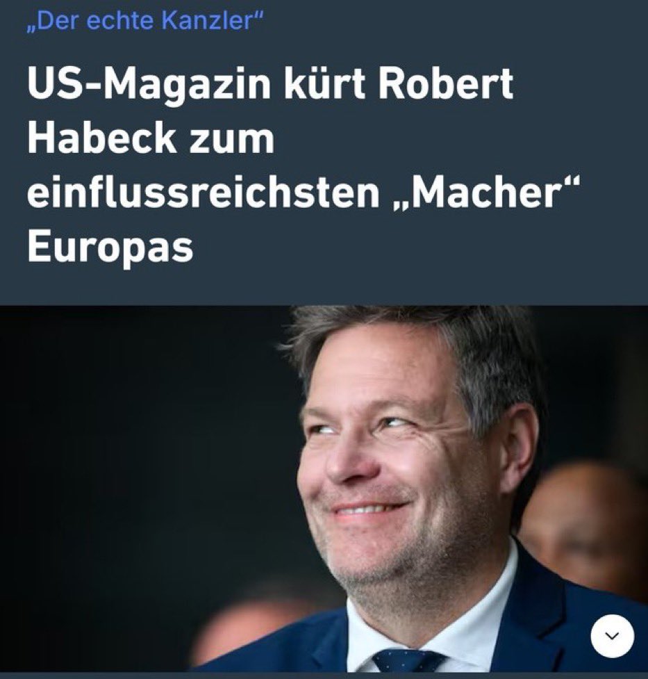 #Habeck4Kanzler 
#SoederRuecktritt