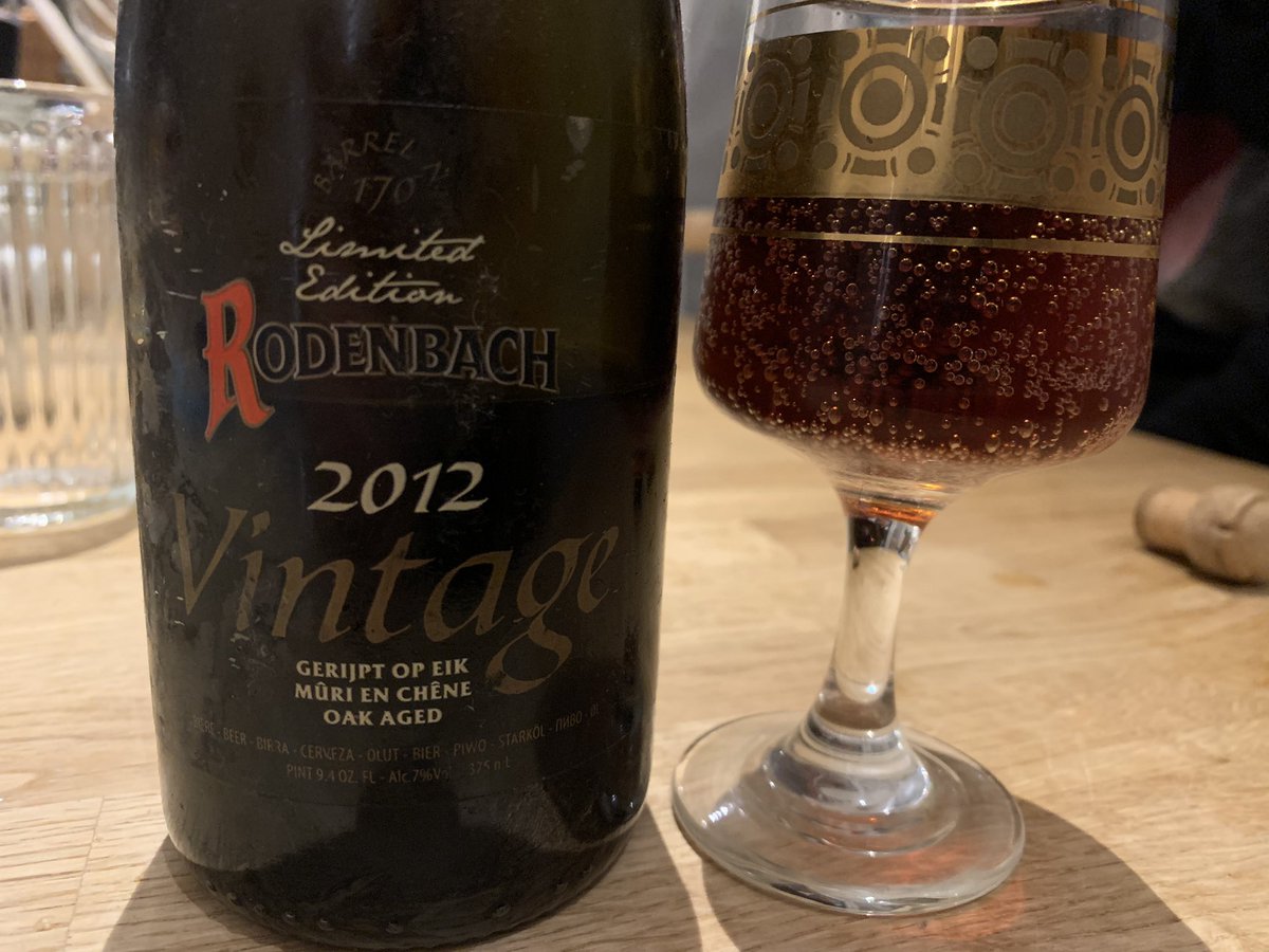 Niall Tubridy (@tubridywhiskey) on Twitter photo #Rodenbach 2012 vintage,
Last bottle, enjoying it with <a href="/AFewJoyceWords/">Cathal Joyce</a>
Feel we should be sharing it with <a href="/beerfoodtravel/">IrishBeerHistory</a> & <a href="/DavidMarra/">David Marra</a> #Rodenbach 2012 vintage,
Last bottle, enjoying it with <a href="/AFewJoyceWords/">Cathal Joyce</a>
Feel we should be sharing it with <a href="/beerfoodtravel/">IrishBeerHistory</a> & <a href="/DavidMarra/">David Marra</a>