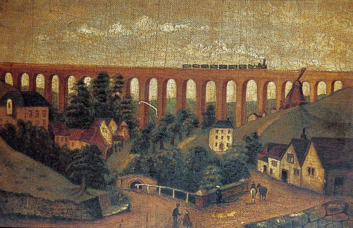 Kentishtrivia's tweet image. #OTD 1842 The first train steamed over the 19 arch Foorde Viaduct at #Folkestone after its official opening.
It was designed by Samuel Morton Peto, who has also recently completed the final extension to Woolwich dockyard, and Nelson's Column.