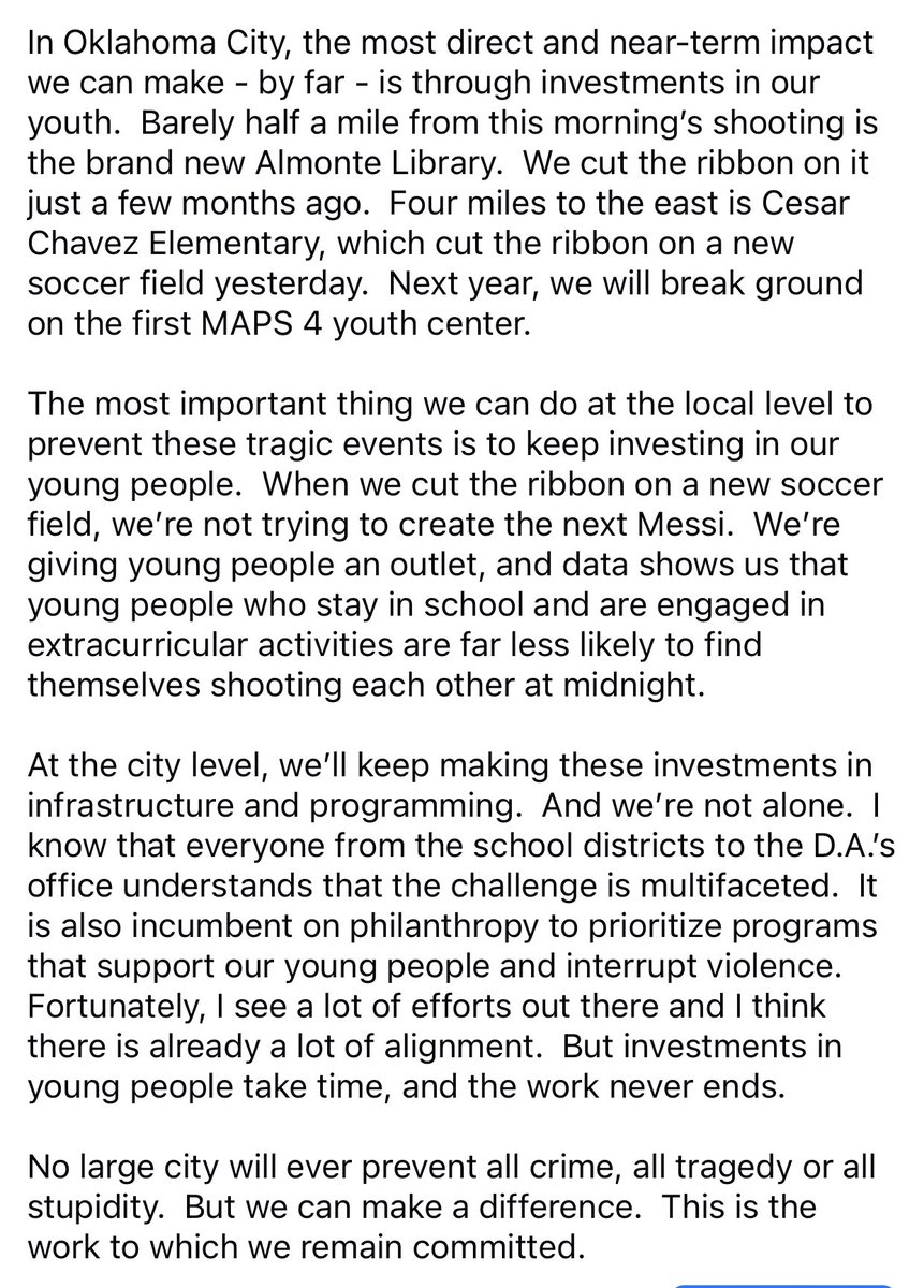 Mayor David Holt tweet media