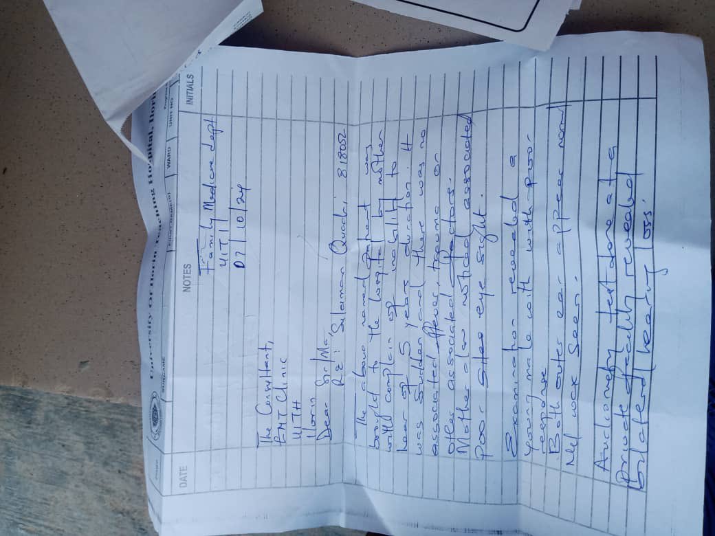 Tobiloba_mide's tweet photo. Good evening everyone, let’s get Quadri hearing aids. It’s 520,000 for the both ears. Landlord Olounlogbon Alabi Foundation @LOA_FoundationN is seeking financial assistance from everyone. 
No amount is too small. Dm is open for questions 🙏 thank you
8126655337 Alabi Todimu Opay https://t.co/PNnm3IToND