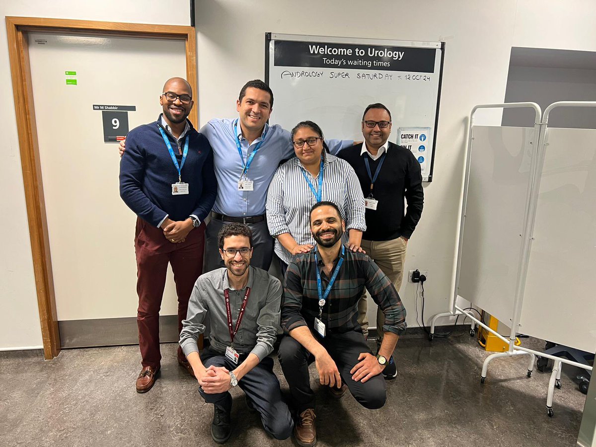Anthony Emmanuel (@anthonye247) on Twitter photo Andrology & GUR Super Saturday Clinic <a href="/GuysUrology/">Guy's Urology News</a> <a href="/GSTTnhs/">Guy's and St Thomas'</a> >80 patients seen. Great initiative to reduce waiting times and improve patient experience. Only possible with incredible colleagues, nursing and admin staff (& free pizza!). <a href="/MajShabbir/">Maj Shabbir</a> <a href="/raveen_sandher/">Raveen Sandher</a> <a href="/ahmed_e_moussa/">Ahmed Moussa</a> Andrology & GUR Super Saturday Clinic <a href="/GuysUrology/">Guy's Urology News</a> <a href="/GSTTnhs/">Guy's and St Thomas'</a> >80 patients seen. Great initiative to reduce waiting times and improve patient experience. Only possible with incredible colleagues, nursing and admin staff (& free pizza!). <a href="/MajShabbir/">Maj Shabbir</a> <a href="/raveen_sandher/">Raveen Sandher</a> <a href="/ahmed_e_moussa/">Ahmed Moussa</a>