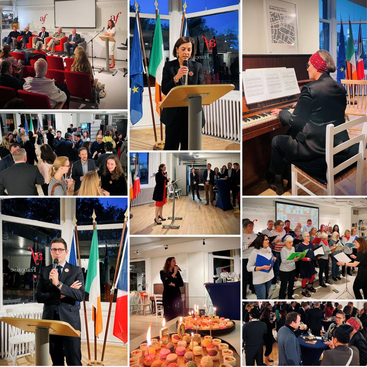 1974-2024: 50 Years at 1 Kildare Street 🎂🏛️
And that's a wrap! What a day of celebration! MERCI to all who came today and to all members, partners, stakeholders and friends who have shaped Alliance Française Dublin. Here's to the next 50 year!