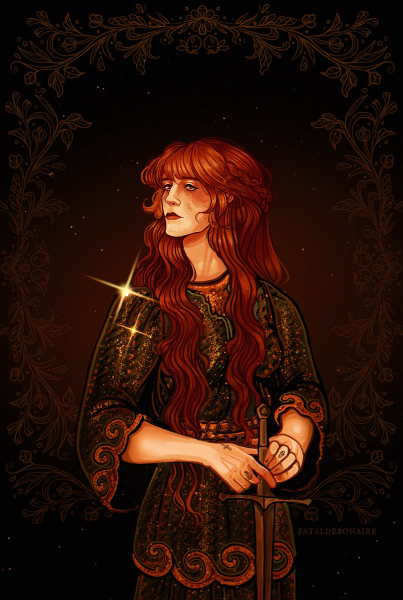 FatalDebonaire's tweet photo. One of my favorite Florence looks was that Gucci fragrance ad, its still so resplendent  
#FlorenceWelch https://t.co/DFBZvKWuIy