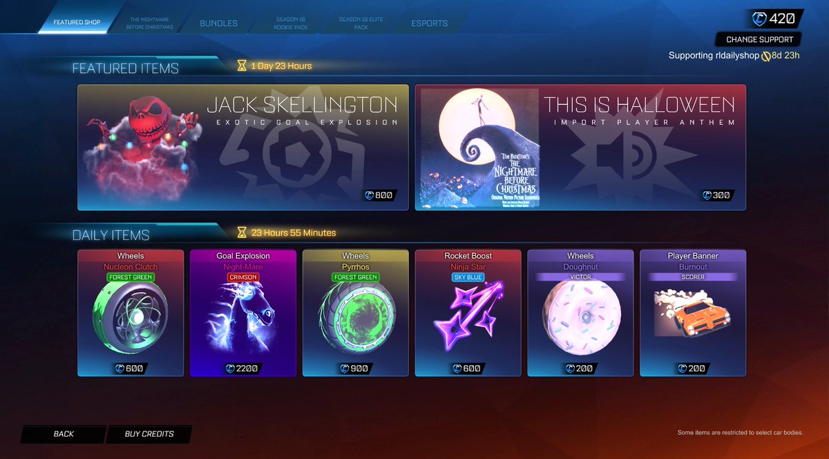Rocket League Shop tweet media