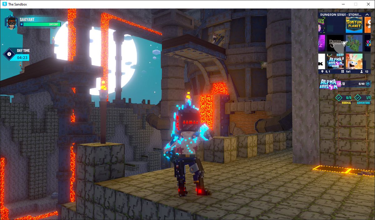 parensbumom's tweet photo. I'm completing quests in the RPG Stonebridge (@SquareEnix) in @TheSandboxGame! Join me to earn $SAND rewards and share some ale in the tavern!  https://t.co/rPOtMvwBJ8 #TheSandbox #AlphaSeason4 #AS4SocialChallenge https://t.co/ynRXDzFZBv