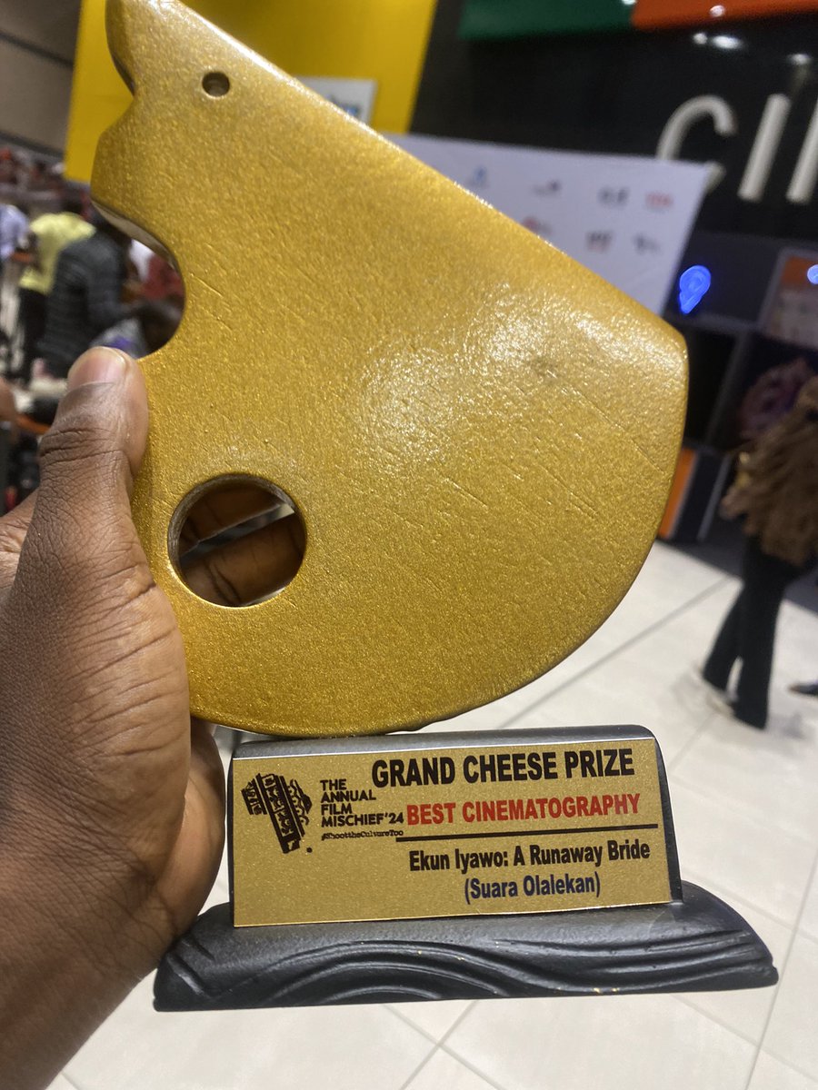 Thank you TAFM. 🧀❤️💐

Congratulations to the entire cast and crew of #EkunIyawoATRB

#TAFM24 #Filmlabafrica #BritishCouncil