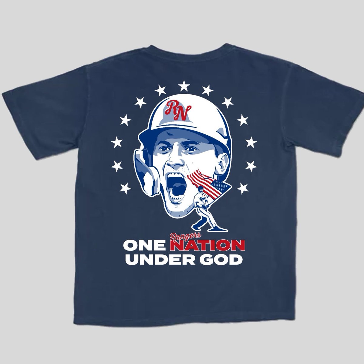🚨 SHIRT GIVEAWAY 🚨

I printed too many of these, so FIVE lucky retweeters are going to get one for free!

Or if you don’t care to test your luck, they’re only $16 on Rangers-Nation.com