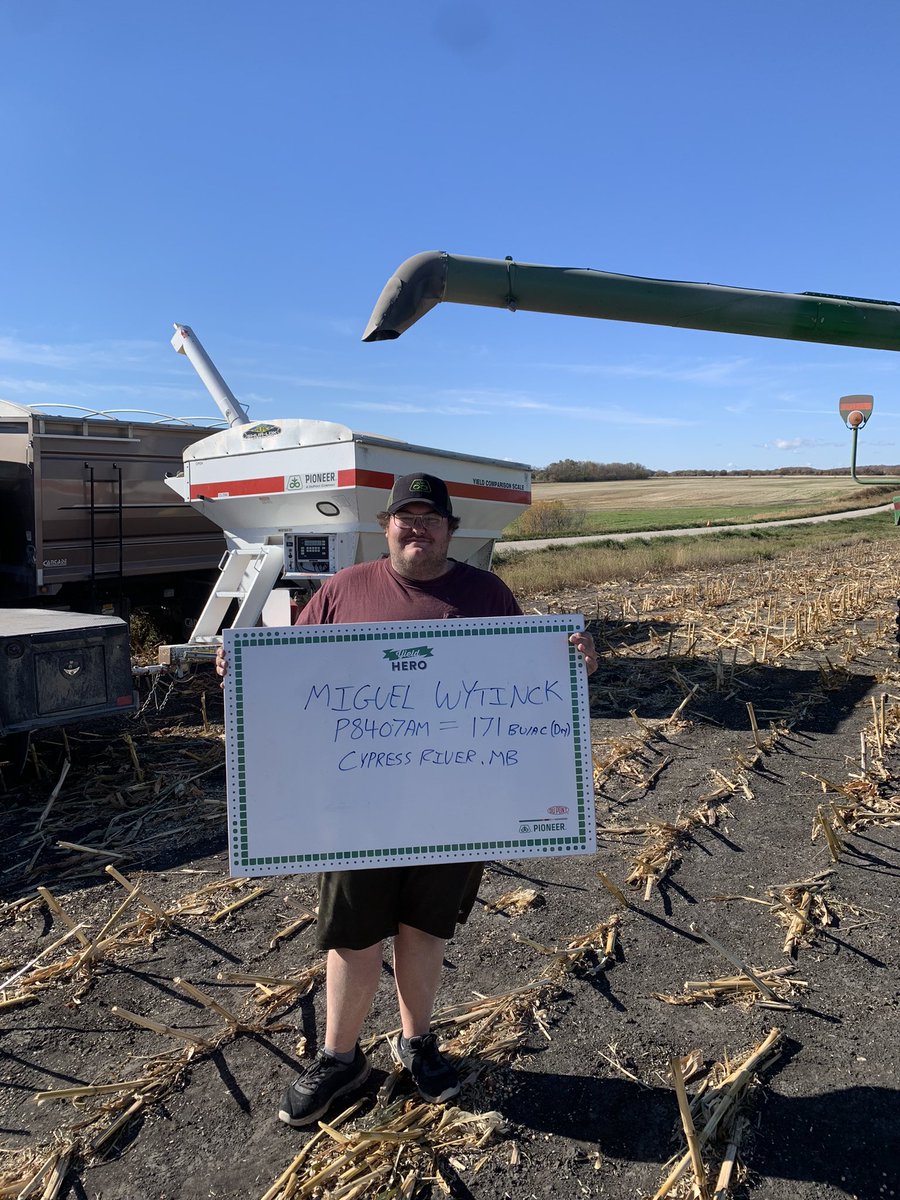 Jefferies Seeds (@jefferiesseeds) on Twitter photo Awesome Thanksgiving weekend #YHcontest entry! Big bushels coming from P8407AM #Yieldhero24
<a href="/MWytinck/">Miguel Wytinck</a> <a href="/PioneerSeedsCA/">Pioneer Seeds Canada</a> Awesome Thanksgiving weekend #YHcontest entry! Big bushels coming from P8407AM #Yieldhero24
<a href="/MWytinck/">Miguel Wytinck</a> <a href="/PioneerSeedsCA/">Pioneer Seeds Canada</a>