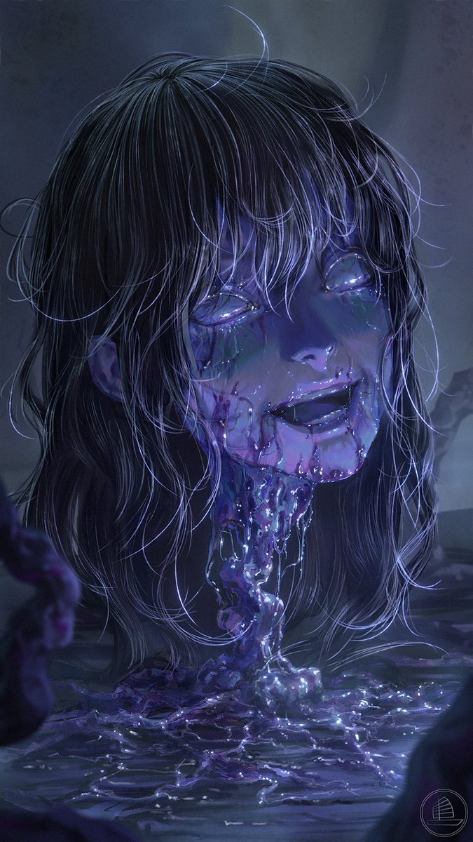 xiaofanchuanart's tweet image. Artober Day 12 - Tomie #artober #halloween #HorrorArt #tomie #junjiito