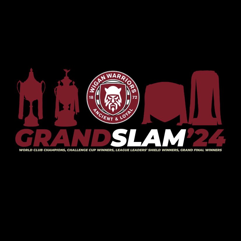 WiganWarriorsRL's tweet image. 🏆🏆🏆🏆

#WWRL #GrandSlam24