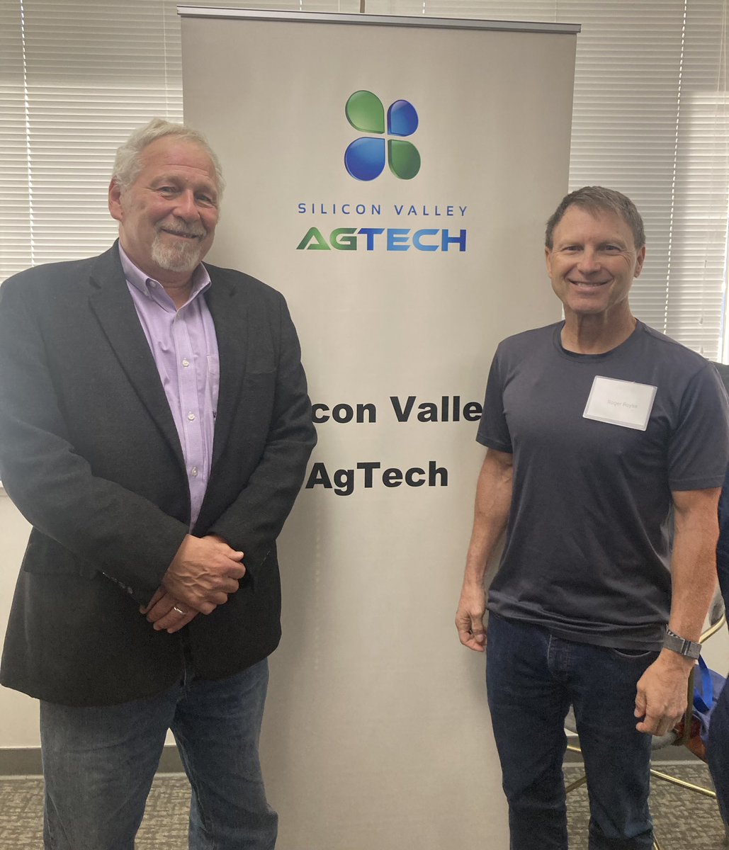 It was great to meet up with Roger Royse of Haynes and Boone LLP at the Silicon Valley AgTech Conference in Palo Alto. For more than a decade, he has been creating opportunities between AgTech startups and AgTech investors. October 4, 2024.