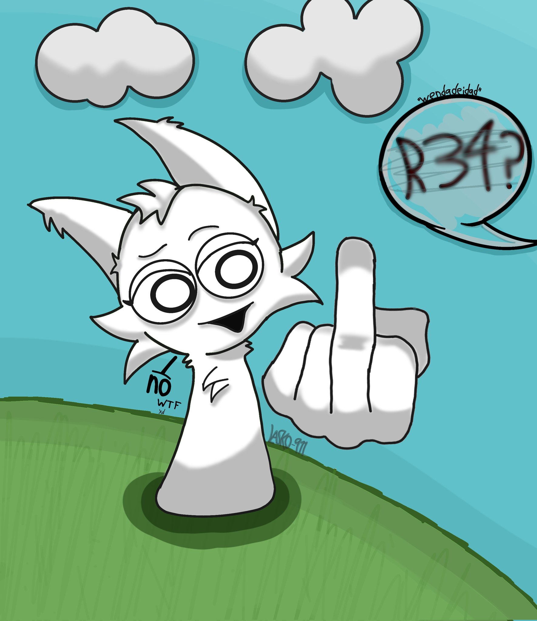 lask0 on X: Wenda says no to r34 sprunki SprunkiWenda fanart  t.coGFZddjTDbl  X