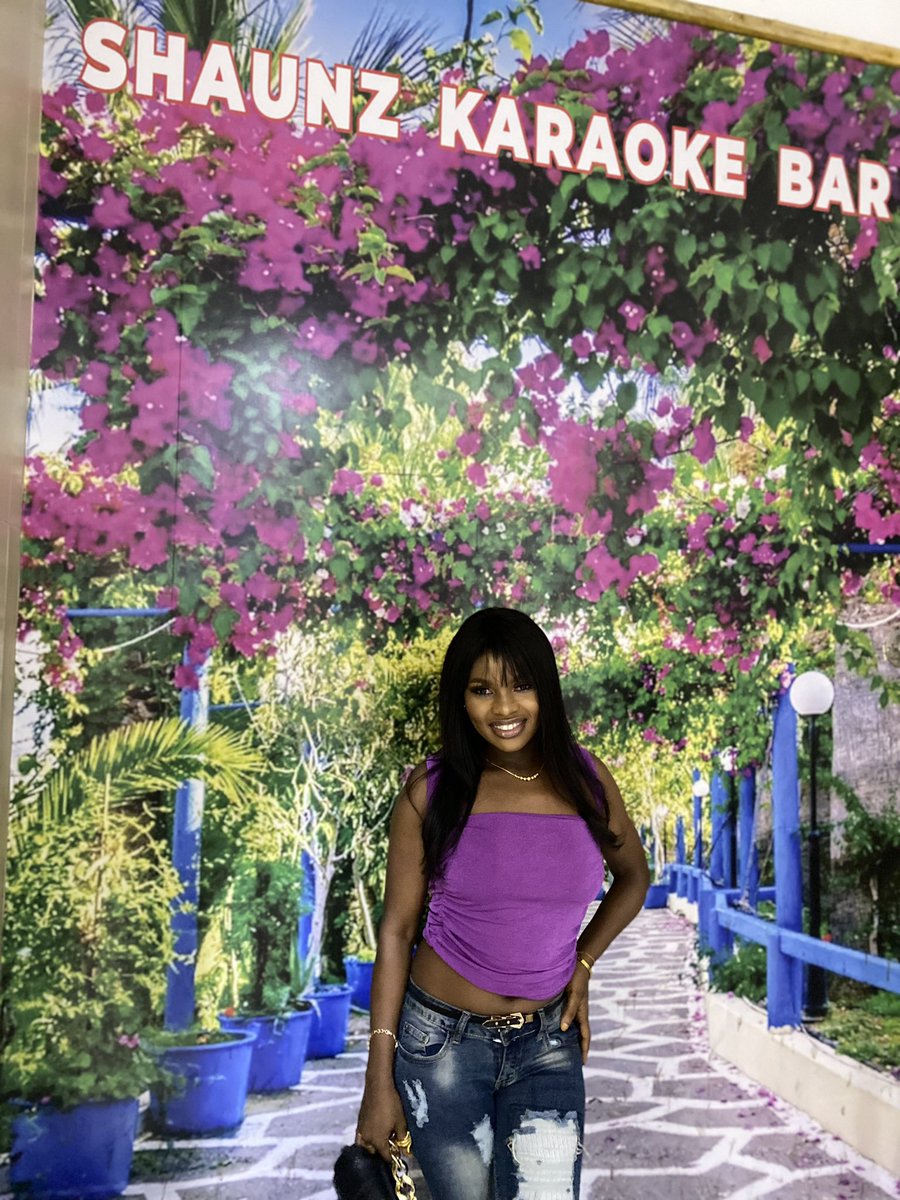 HEYBIDEMI's tweet image. At Shaunz karaoke bar just like wanni always say we operate 
Anything for my smooth shaun ❤️@ShaunOkojie 
Spons by @HephzibahTweet1 
#WannixHandi #shanni #BBNaija