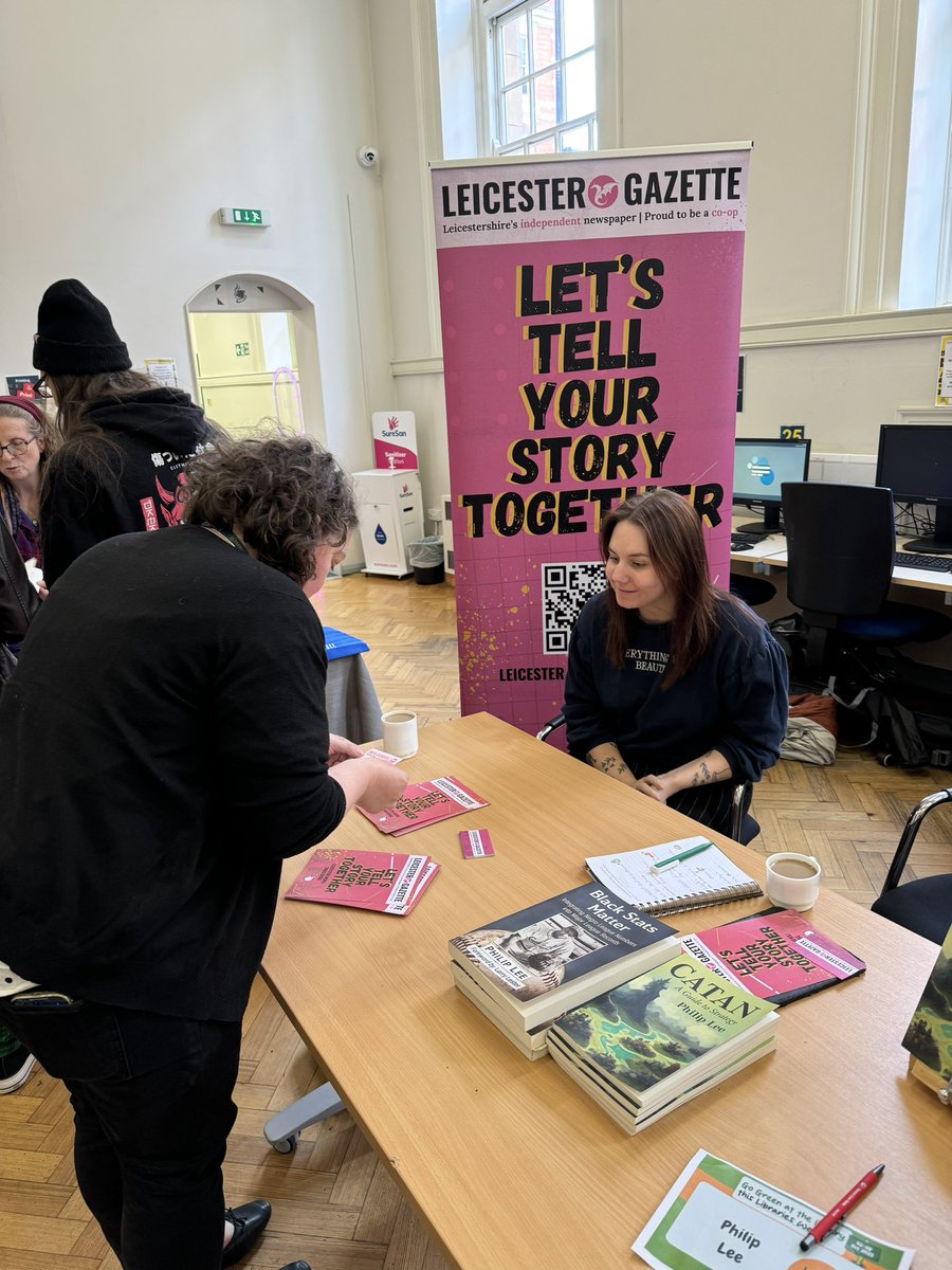 graybo_what's tweet image. Local Writers Fair at @leicesterlibrar for @librariesweek #GreenLibrariesWeek 
@boldstrokebooks @JUPodcast @LauraPAuthor