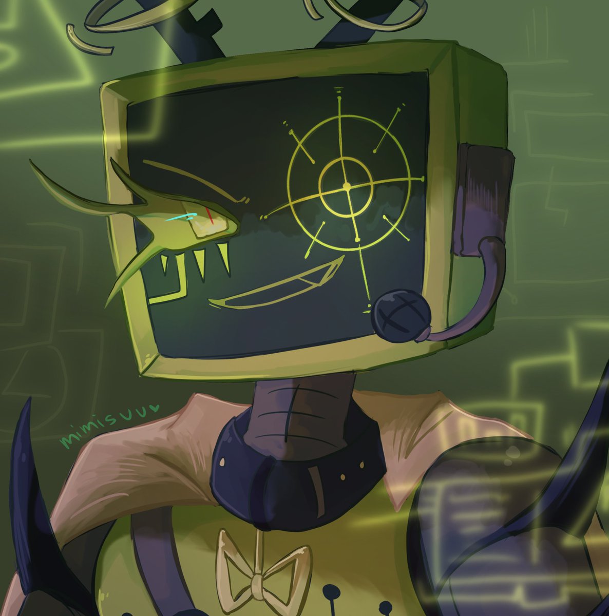 mimisuuu_'s tweet photo. Commission for @WinterWing1 w their sci-fi vee!! I actually like  how this turned out!!!!11!
#dandysworld https://t.co/G811UXBxeT