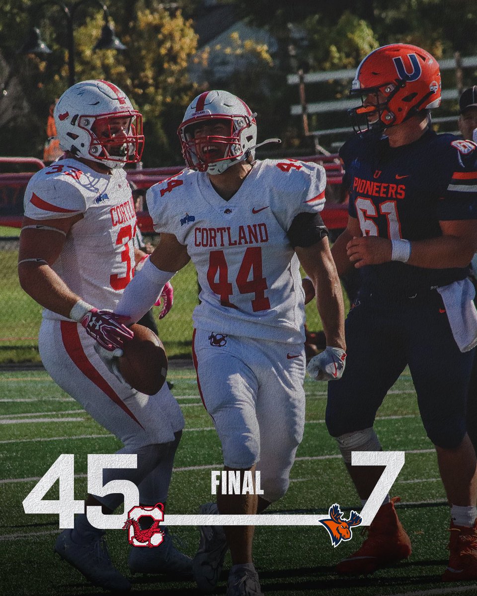 SUNY Cortland Football tweet media