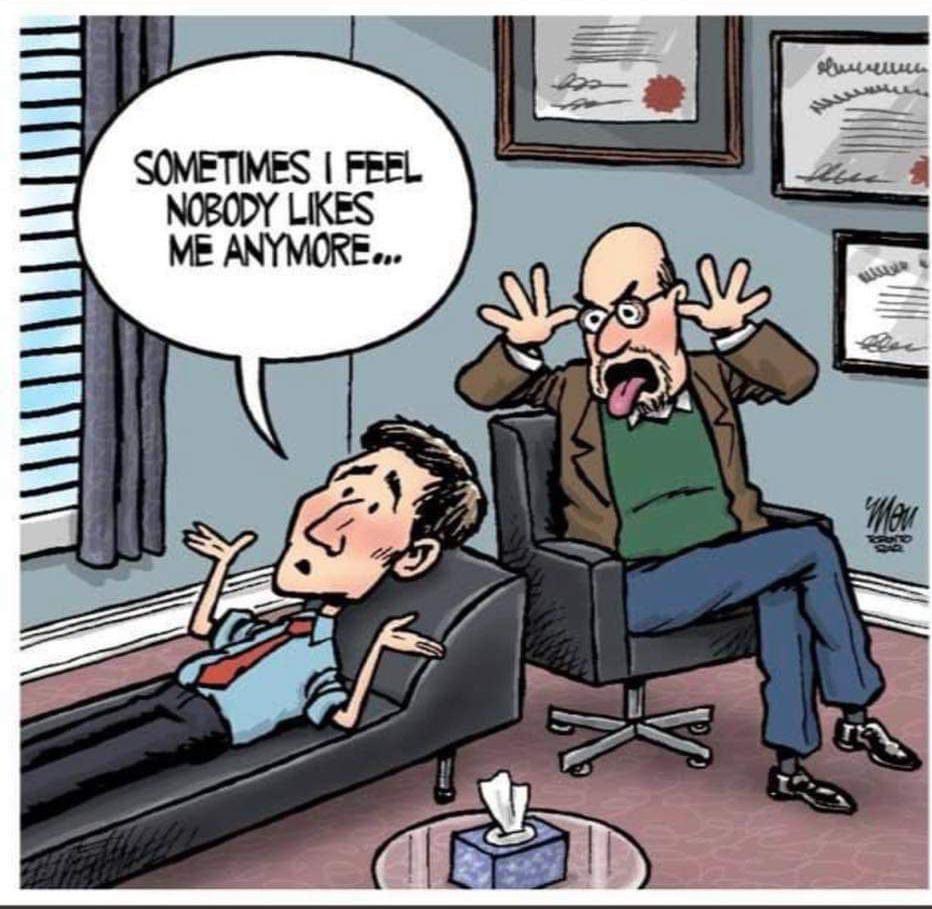 See…even his Stooge’s are waking up to the fact that he is the most hated person in Canada!