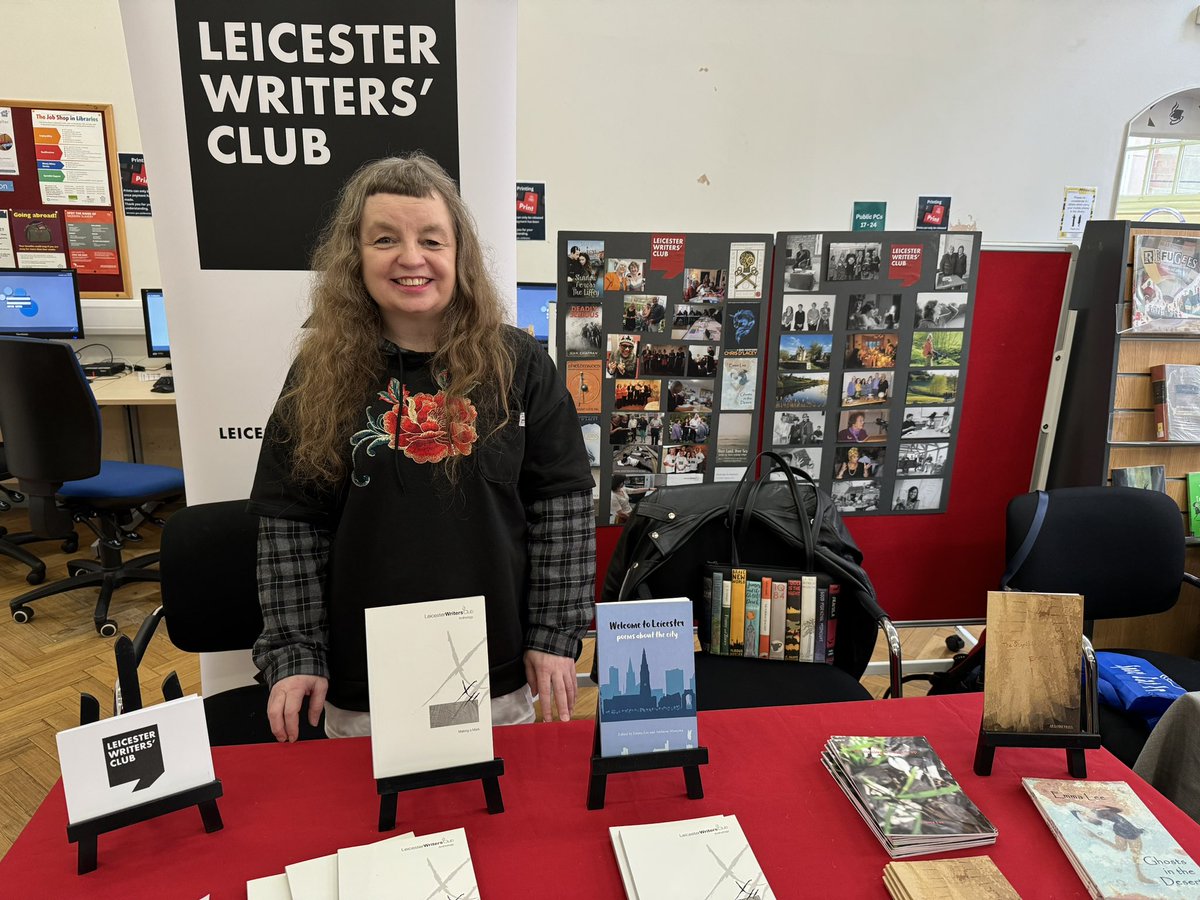 graybo_what's tweet image. Local Writers Fair for @librariesweek #GreenLibrariesWeek @leicesterlibrar @Emma_Lee1 @leicwritersclub @HelenCooper85 @SignorFurioso @boldstrokebooks @MrKelly2u