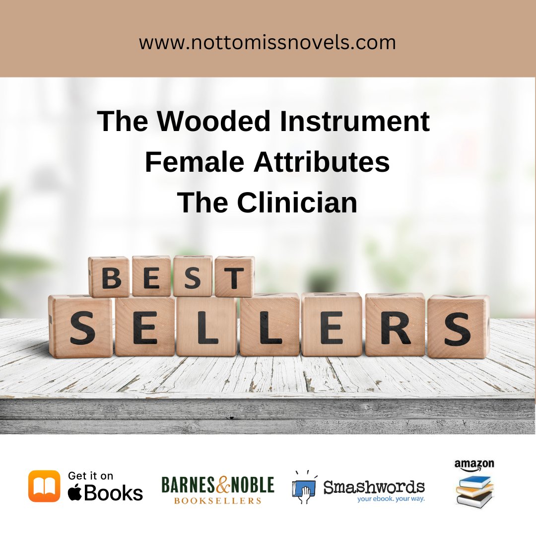 Souza_Author's tweet photo. #writing #books #nottomissnovels #authorksc #kscauthor #Souza_Author #read #Words #Weeked #Kindle #writer #read #SaturdayMorning #Saturdayvibe #writerslife #BookTwitter #TheWoodedInstrument #FemaleAttributes #TheClinician https://t.co/s12lIQDOii