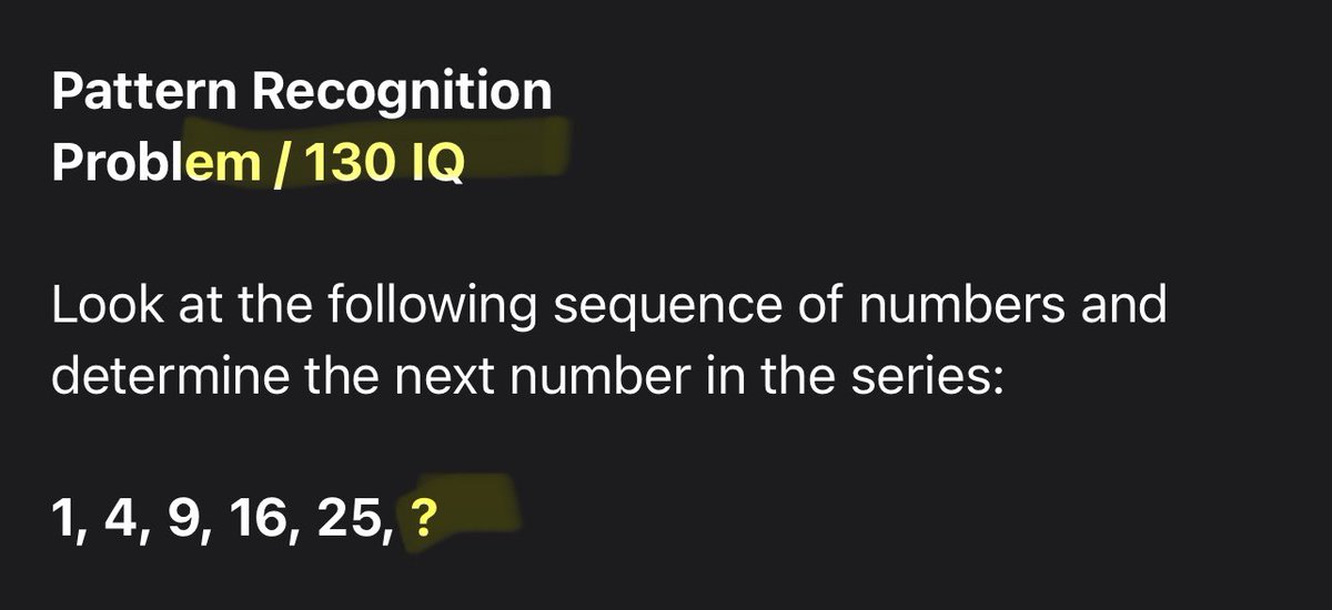 commandenteSD's tweet image. IQ test: It’s a semi-hard one
⭐️⭐️⭐️⭐️
You have 120 sec
✍️ reply with the correct numbers
X X
(I’ll dm the winners)
•••
RT and tag a smart friend
•••
#Pattern_Recognition iQ test $SPX
