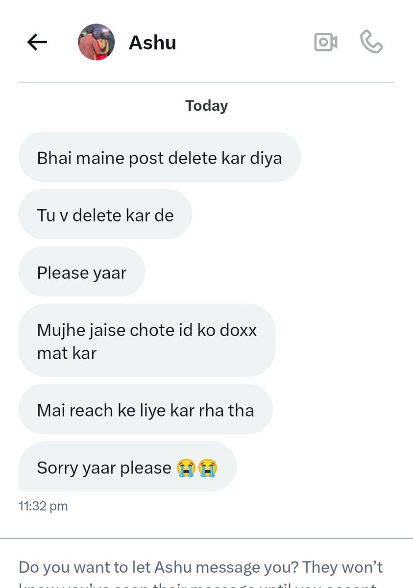 Nher_who's tweet image. Always think before you post something you’d regret later. No one’s coming for your rescue.