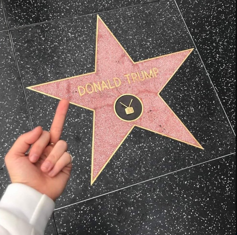 herotimeszero's tweet photo. Why did Donald Trump get a star? What does he excel in? https://t.co/dmle6kOJV0