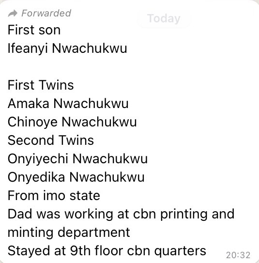 instruvoice_'s tweet image. She lost contact with her siblings 20 years ago, she doesn’t have pictures but here are the little details she can present.
Let’s help her reach her siblings 🙏🏿❤️

If this pops on your TL pls “RETWEET” 😩🤲🏿
PLEASE RETWEET 🥺