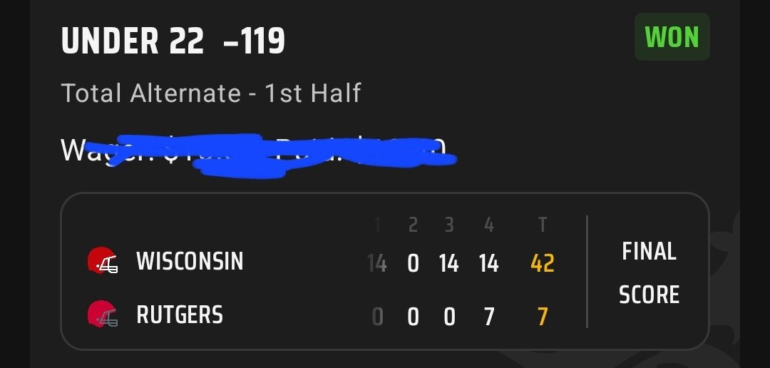 WeKnowBall404's tweet photo. Good start to the college slate. Anyone want some late game evening game plays? #WeKnowBall 
#CFBPicks #CFB #SportsPicks #sportsbettor https://t.co/0lMkv5TQpG