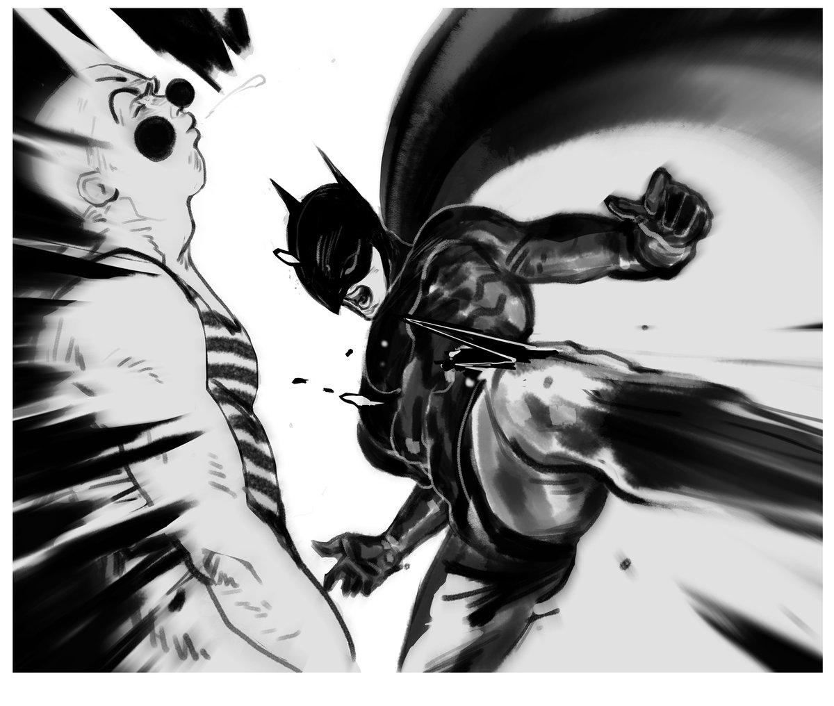 Hamlet_Machine's tweet photo. A few more from this Batman series https://t.co/3WPxur8oXc