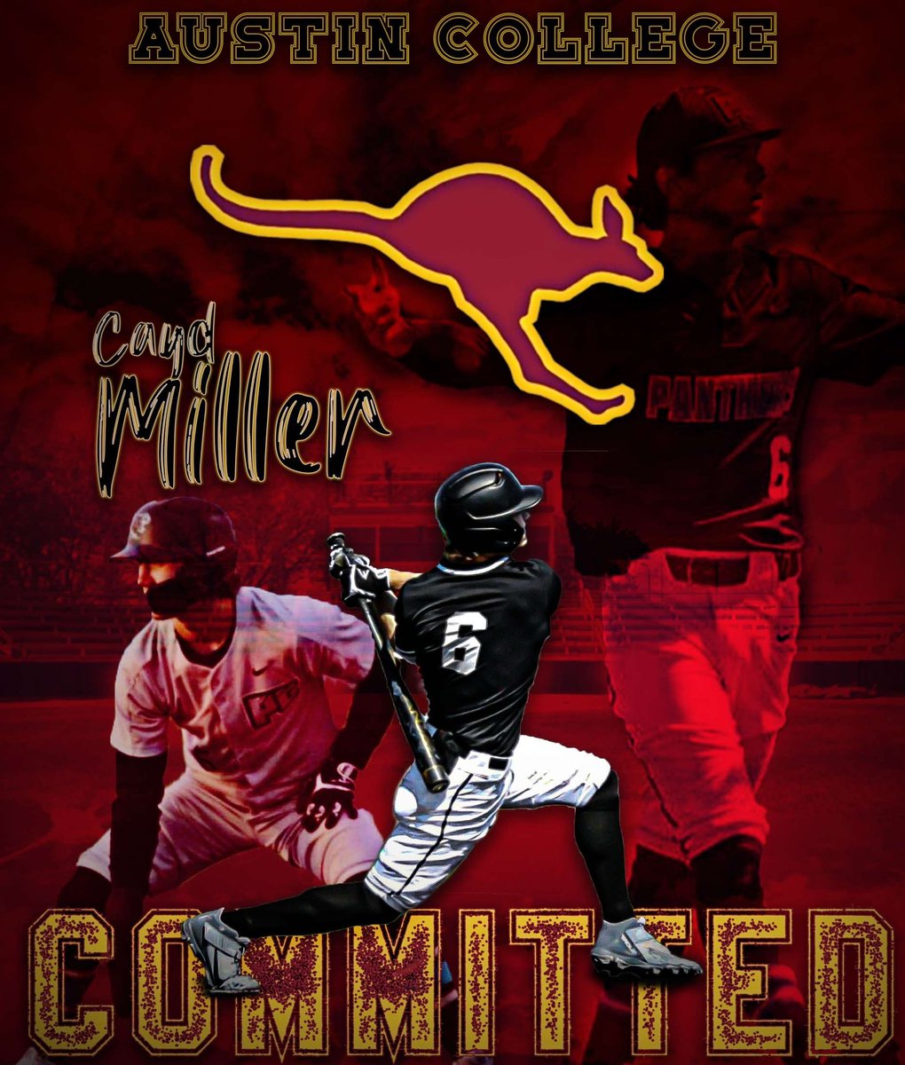 I’m so incredibly blessed to be given the opportunity to continue my athletic and academic career at Austin College. Thank you to all my coaches and family for their guidance and support throughout this journey. Go Roos! <a href="/breeding_jeff/">Jeff Breeding</a> <a href="/BKAgamennone/">Brandon Agamennone “Aggie”</a> <a href="/coachkspann/">Kelly Spann</a> <a href="/ackangaroosbsb/">Austin College ’Roos Baseball</a>