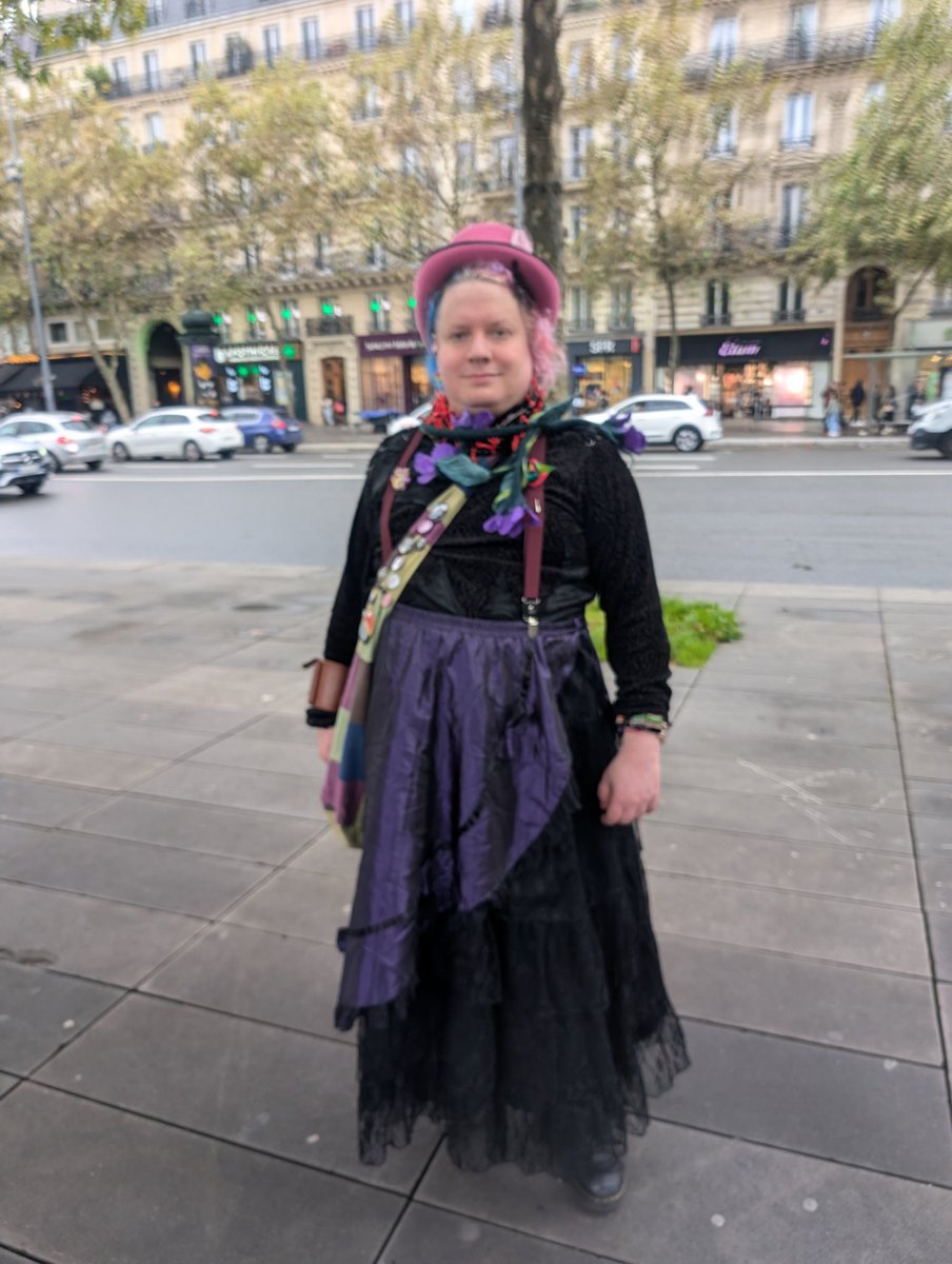 ArthurM_en's tweet image. My outfit in order not to be noticed at the #ExisTransInter march.