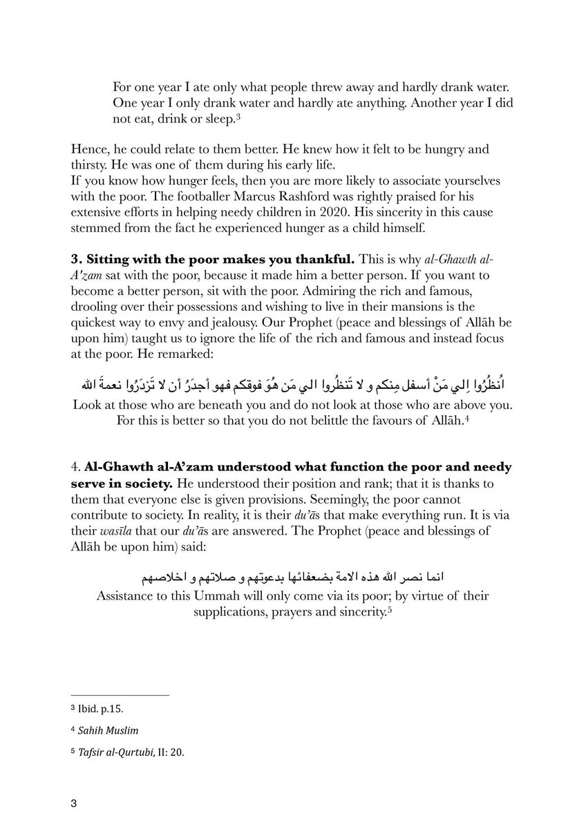 Hafiz_Ather's tweet image. Why Shaykh Abd al-Qadir Jilani (may Allah shower His blessings on his resting place) loved the poor &amp;amp; underprivileged

A four-page read, suitable for all ages | Please read &amp;amp; share, Jazakallah!!