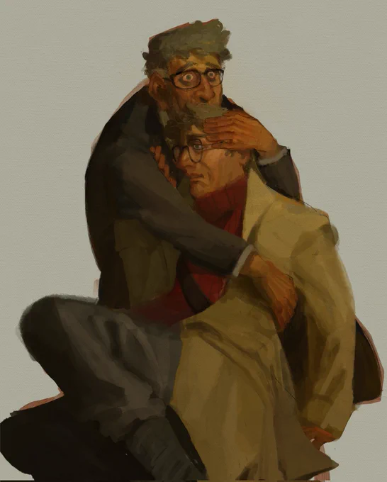 Stanford Pines and his brother Stanley #GravityFalls 