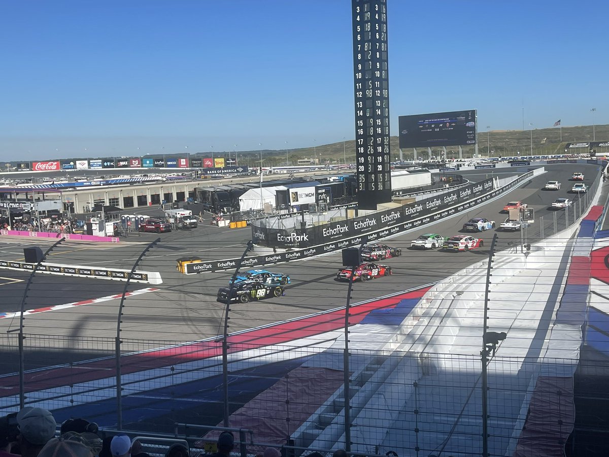 brianseventy7's tweet photo. Checking out the new roval configuration a day early @CLTMotorSpdwy for cup qualifying and @NASCAR_Xfinity race. https://t.co/iAF4ygynwZ