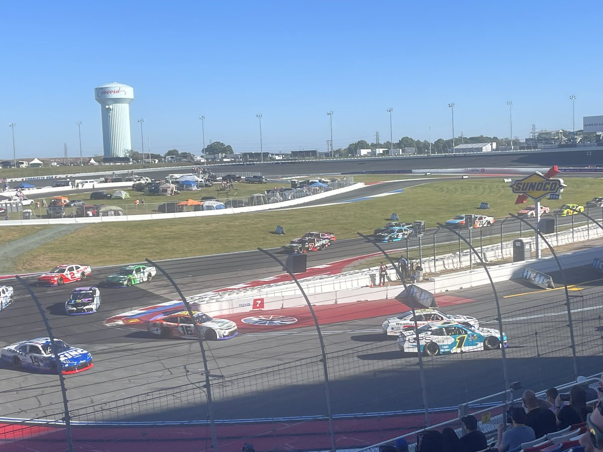 brianseventy7's tweet photo. Checking out the new roval configuration a day early @CLTMotorSpdwy for cup qualifying and @NASCAR_Xfinity race. https://t.co/iAF4ygynwZ