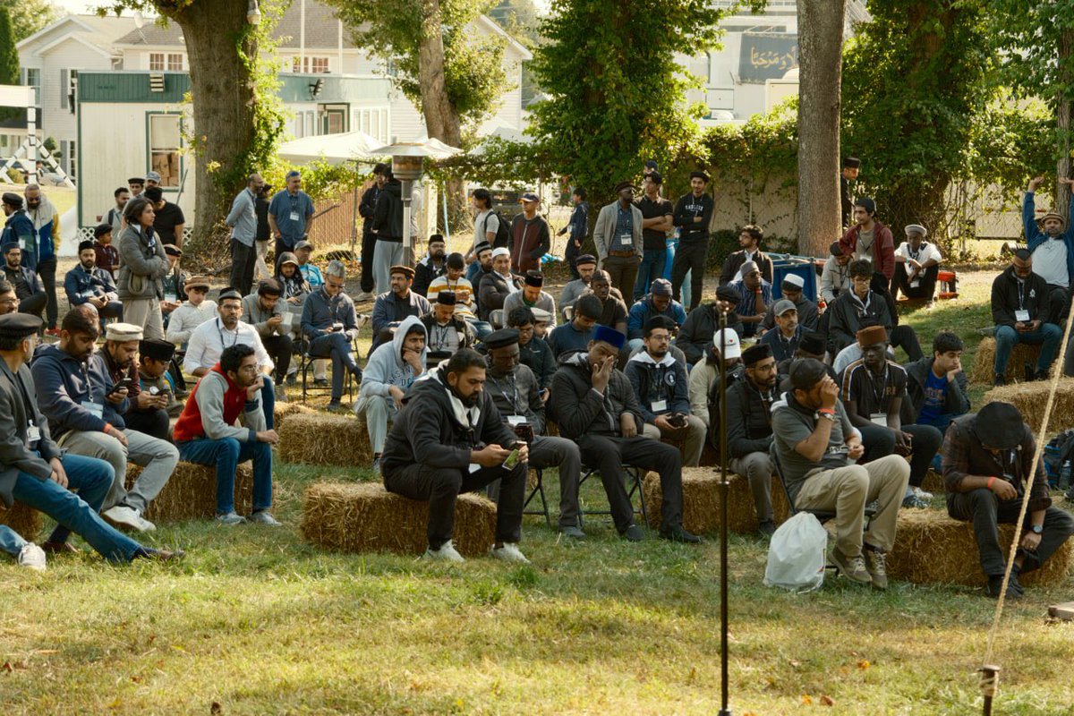 MuslimYouthUSA's tweet photo. Day 2 of #NationalIjtema: Our Muslim youth engaged in thought-provoking discussions, from advocating for justice in Gaza and other parts of the world facing injustices, to addressing the role parents of #MuslimYouth play in raising children amidst today’s moral challenges. #IjtemaUSA2024