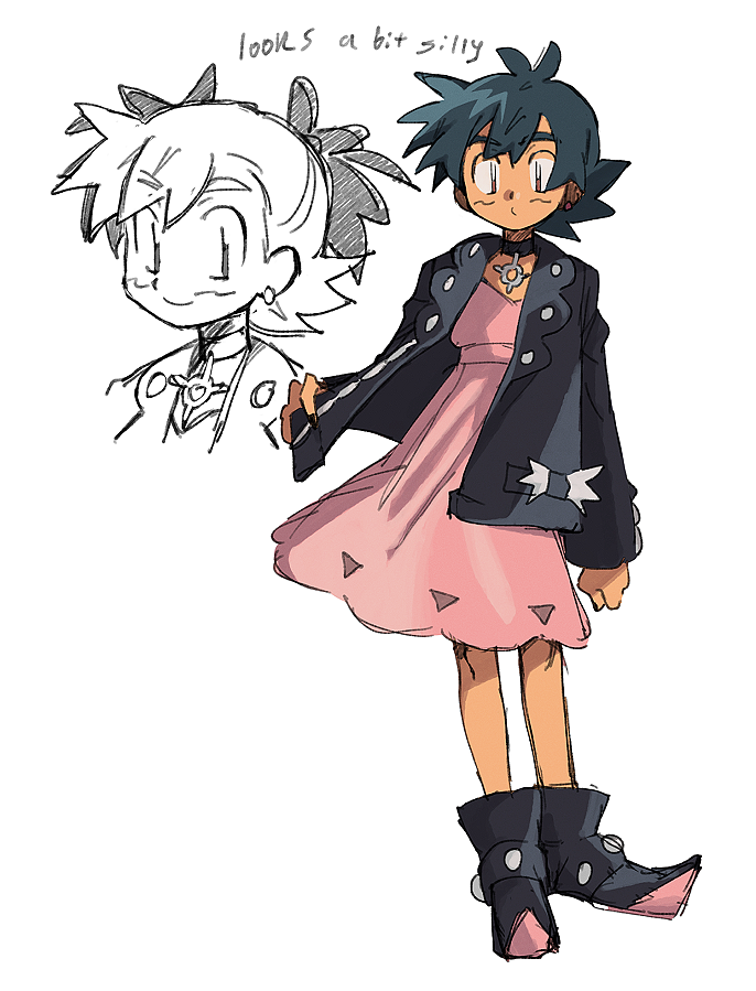 Doodling ash at 3 am just as god intended