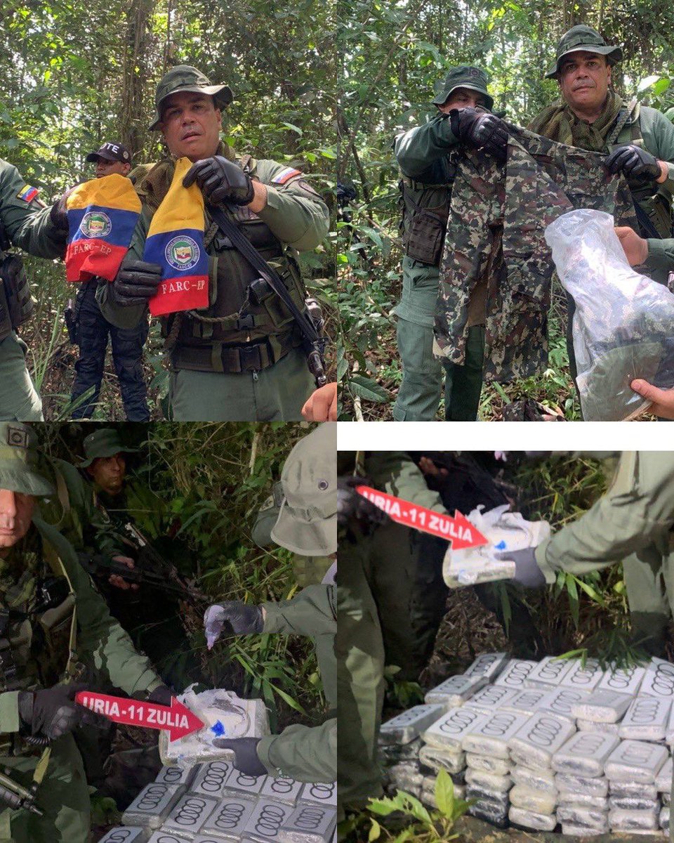 dhernandezlarez's tweet photo. En el marco de la Operación “Escudo Bolivariano”, el Estado venezolano lucha a diario contra los delitos transfronterizos de narcotráfico, trata de personas, minería ilegal, tráfico de armas y explosivos, así como tráfico de materiales estratégicos, permeado  desde los países vecinos. Nuestro  territorio no será plataforma del narcotráfico ni de bandas delincuenciales asociadas al transcrimen. Será destruido todo tipo de estructura terrorista en nuestro territorio.
Venezuela es un Estado democrático de derecho y de justicia, y mantendrá la paz y el orden a todo trance en nuestros ejes de seguridad y defensa nacional.

#IntegrarEsVencer