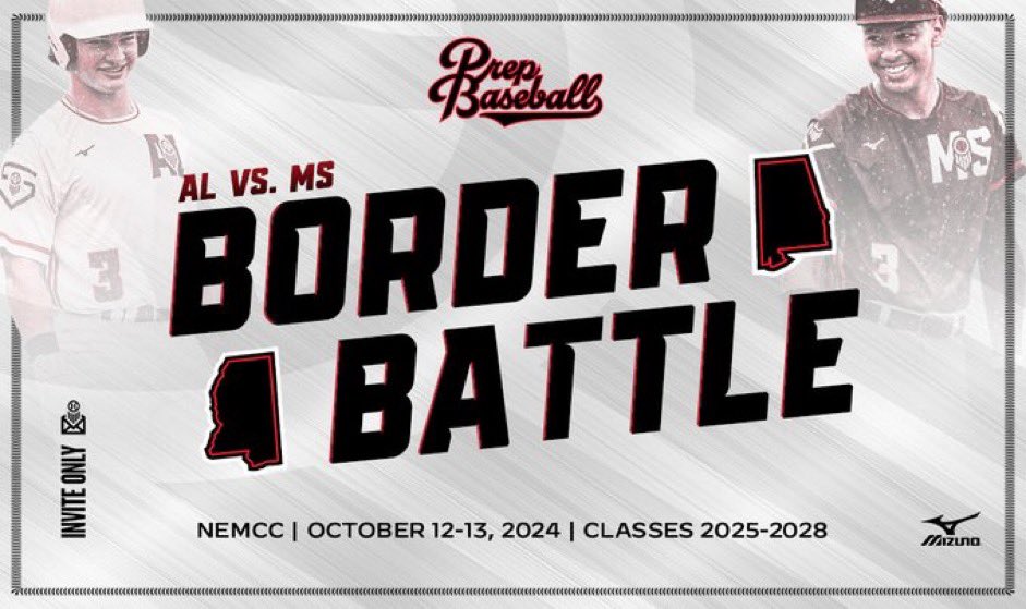 Prep Baseball Mississippi (@prepbaseballms) on Twitter photo Team Mississippi picks up 2 wins on Day 1 of the MS/AL Border Battle <a href="/NEMCCBASEBALL/">Northeast Baseball</a>.
Lots of talent on both sides and very competitive play!
Looking forward to Day 2! Team Mississippi picks up 2 wins on Day 1 of the MS/AL Border Battle <a href="/NEMCCBASEBALL/">Northeast Baseball</a>.
Lots of talent on both sides and very competitive play!
Looking forward to Day 2!