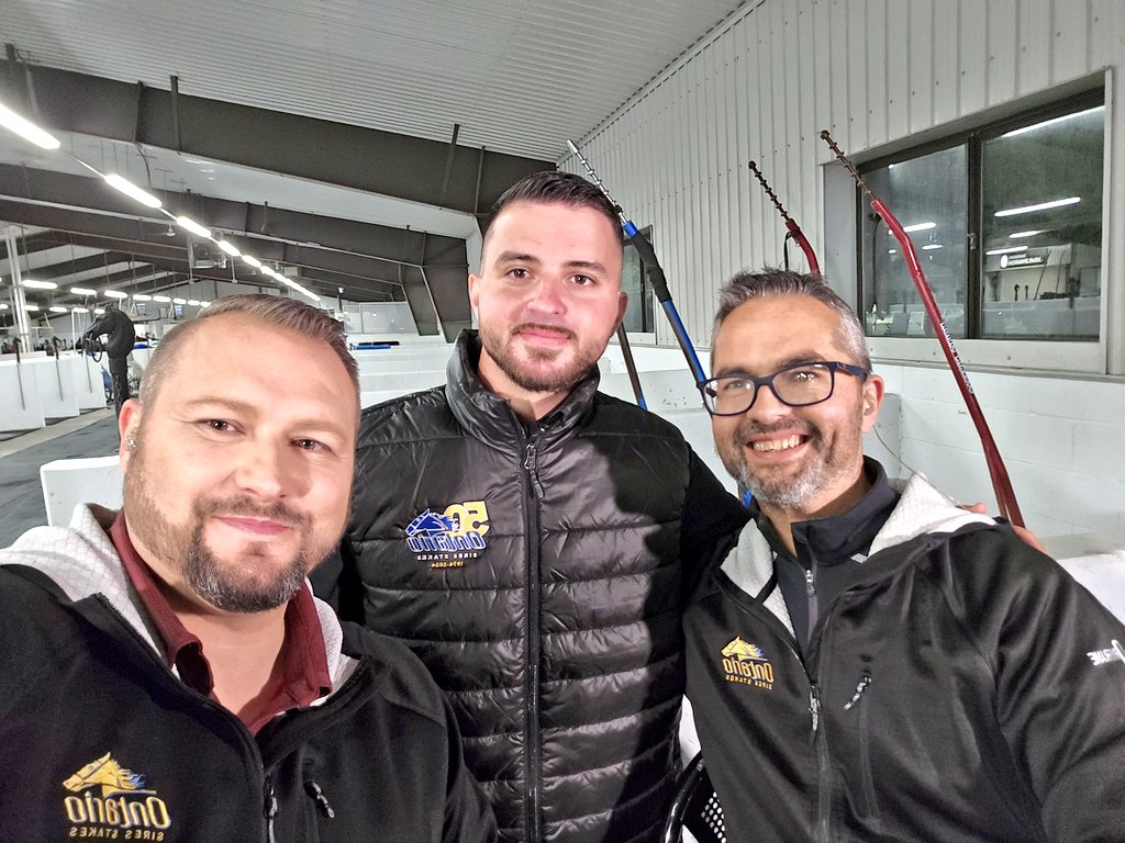 RobertReidJr's tweet photo. Having a great time with @molson_gb and @john_rallis on @COSATV's coverage of the OSS Super Finals @WoodbineSB! #HarnessRacing #HorseRacing #OSS #SuperFinals @ONTRacing @ONTSSNews https://t.co/psBBuKVVR5
