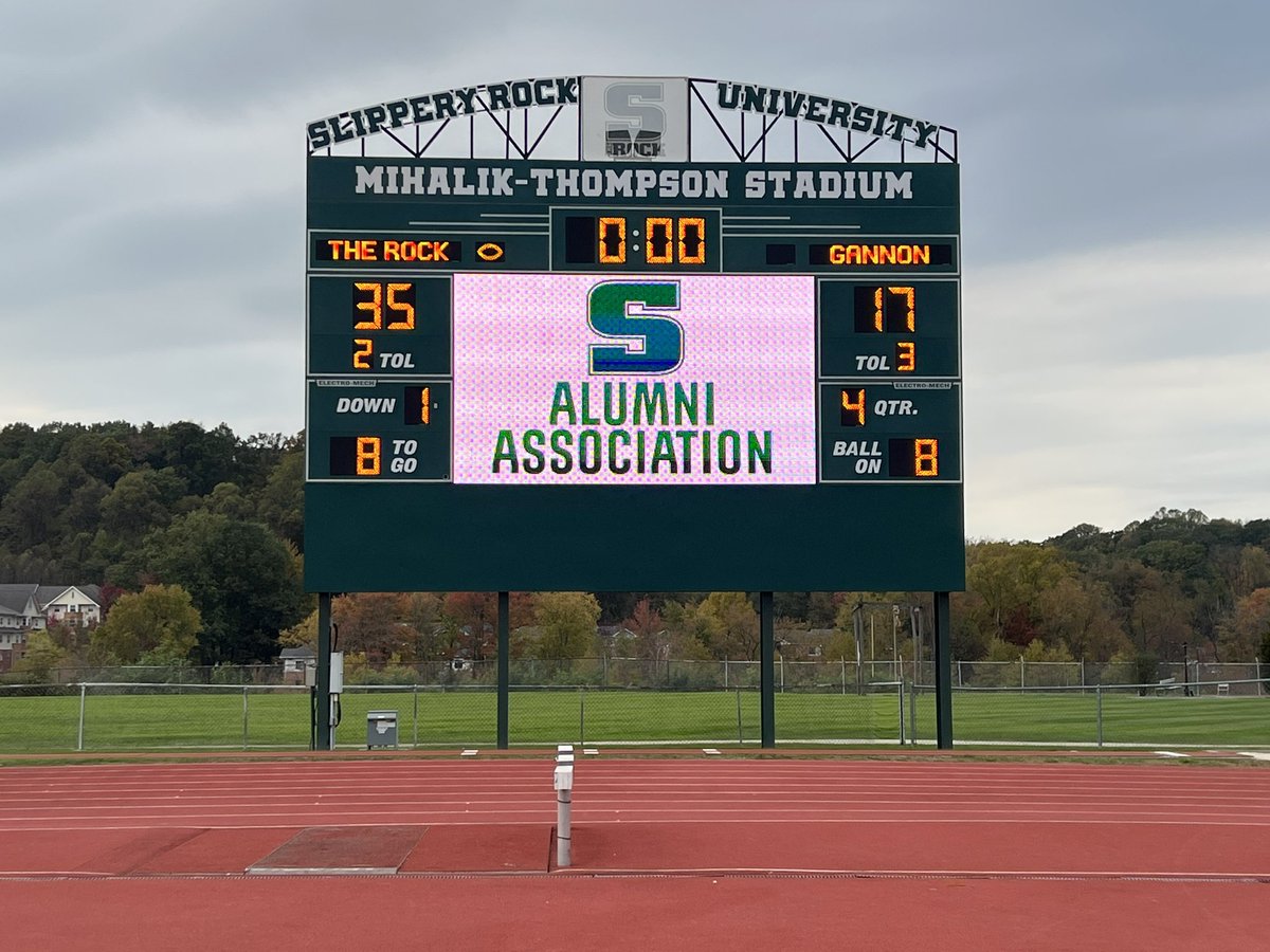 Slippery Rock University Alumni Association tweet media